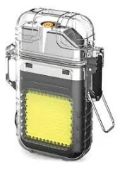 LINTERNA LED RECARGABLE FLASH CON ENCENDEDOR