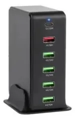 MULTICARGADOR DE 65W SALIDAS TIPOC Y USB - CAR59046 - CAR-59046