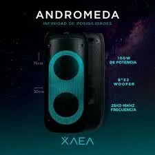 PARLANTE TORRE 8'' X2 - MOD836 - ANDROMEDA - XAEA