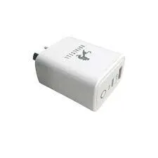 CABEZAL CARGADOR 55W  6A - SALIDA TIPO C + USB - SIN CABLE  - RC9006000A